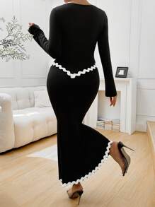 Chiquease 2pcs Slim Fit Casual Waisted Suit