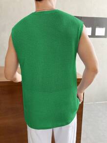 Manfinity BRENVOR 男士纯色简约圆领针织上衣