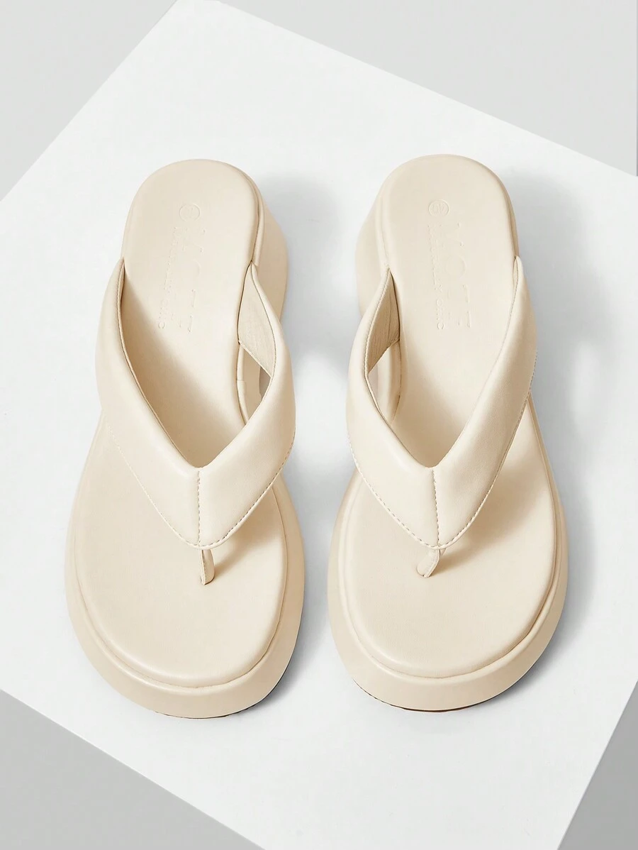 MOTF PREMIUM WOMEN'S SLIP-ON WEDGE HEEL PLATFORM SANDALS VACATION SHOES SUMMER SPRING SHOES SPRING BREAK EASTER FOR CHRISTMAS