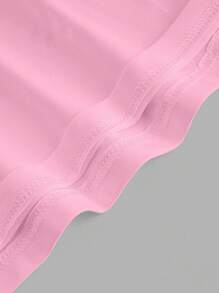 Slaydiva Różowy, swobodny, minimalistyczny, jednolity kolor, wszechstronny damski krótki top na ramiączkach z kwadratowym dekoltem, odpowiedni na lato