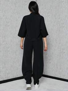 SHEIN Tall Conjuntos de dos piezas cómodos para mujeres altas
