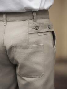 Manfinity Homme Men Slant Pocket Straight Leg Jeans - Mint Green - View 7