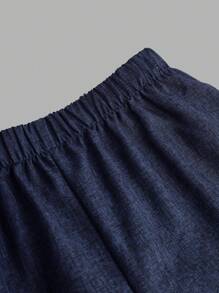 3pcs Tween Boy Casual School Style Bow Tie Shirt, Vest And Long Pants Gentleman Outfit, Suitable For Party, Birthday, Graduation, Commute, School And Daily Casual Wear In Autumn/Winter - Blue - View 7