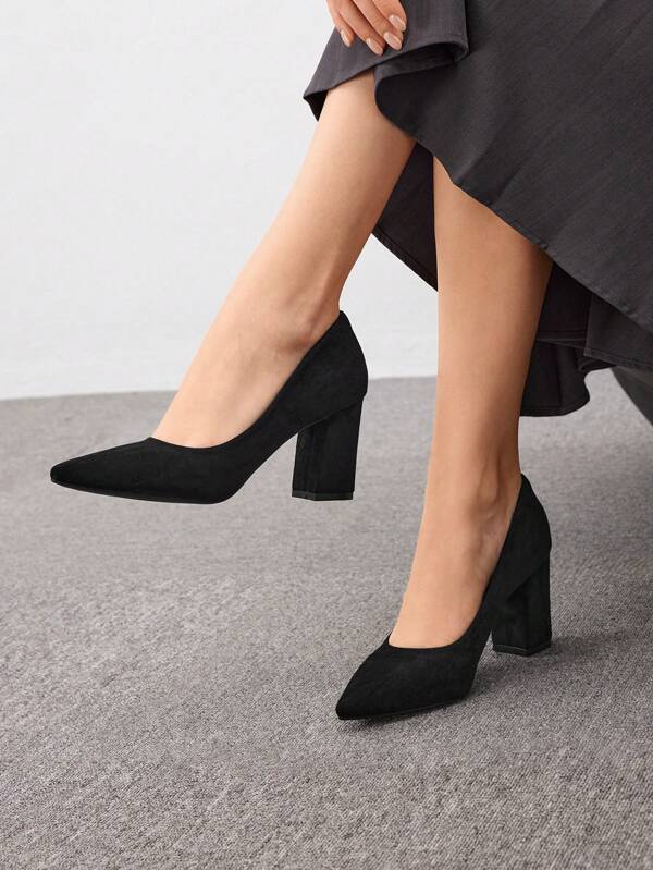 CUCCOO BIZCHIC Woman Shoes Solid Color Fashionable High-Heeled Shoes For Spring And Summer Vacation Shoes Summer Elegant All-Match Business Casual Business Chic Spring Shoes Spring Break Easter