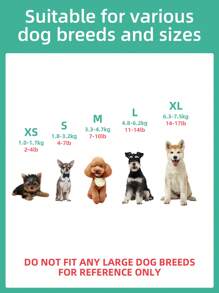 PETSIN 1 Áo Len Trùm Đầu Ấm Áp Màu Xanh Lá Cây Và Trắng Cho Thú Cưng Có Lỗ Dây Xích, Cho Mùa Thu Và Mùa Đông - Nhiều màu - Xem 7