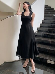 Joudiya Vestido elegante, encantador y gracioso sin espalda para baile de graduación, vestido elegante para el sol