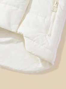 SHEIN Cappotto imbottito caldo e spesso, adatto per l'uso quotidiano casual, adatto per bambini piccoli unisex, adatto per autunno/inverno all'aperto