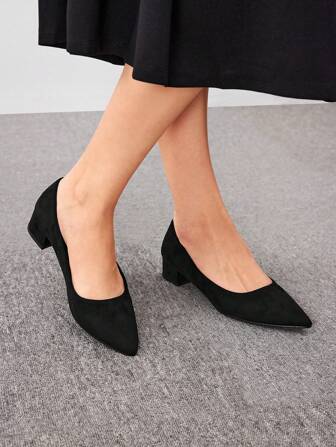 CUCCOO BIZCHIC Kvinnoskor Minimalistiskt spetsmode Mångsidigt Enfärgat Svart Lägenheter För sommarsemester Skor Sommarrea Elegant Basics Business Casual Business Chic Jul Höst Nyår Semester