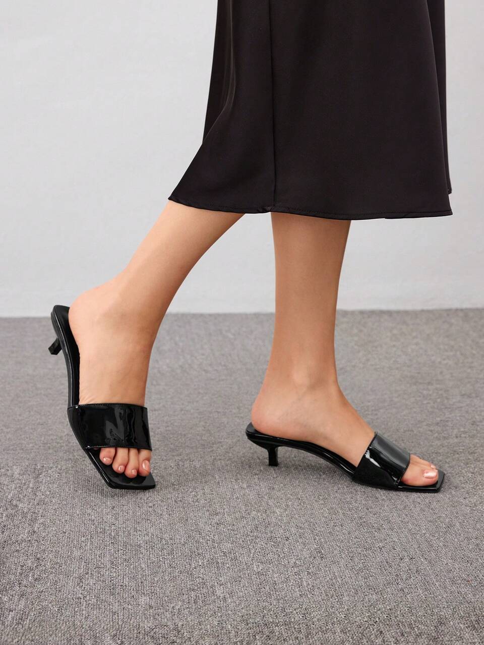 CUCCOO BIZCHIC Woman Shoes Fashionable Ladies' Versatile Open Toe Ankle Strap High Heels For Summer Graduation Heels Prom Heels Vacation Shoes Summer Elegant Business Casual Business Chic Christmas Fall New Year Holiday