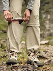 In My Nature 女士纯色工装口袋抽绳袖口徒步裤