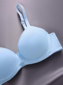 Snug Zone 3 pièces Bralette Unicolore À Armature