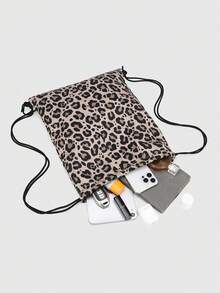 Ariqdhaksinargha Mochilas funcionales de mujer estilo Y2K de artistas - Marrón - Ver 2