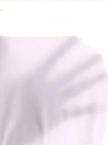 SHEIN Conjunto informal de verano para niñas con camiseta de tirantes con estampado de letras y cubre corto perforado - azul real - Ver 5