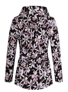 SHEIN Clasi 大码女式纯色简约休闲夹克