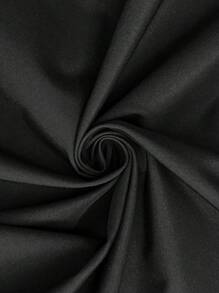 SHEIN LUNE Plus Size Military Green Patchwork Outdoor Casual Cinched Waist Fashionable Jacket Winter Fall Autumn - Multicolor - View 6