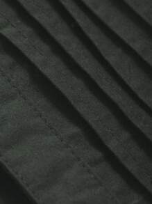 FRIFUL Women's Solid Color Simple Sleeveless Tie-Up Tank Top For Everyday Wear,Fall Clothes - Green - View 6