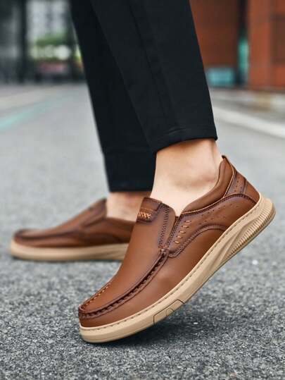 Earth Tones Wedge Platform Sandals Academy Sports Shoes Unique Loafers Collection Retro Casual Simple British Sports Business Elegant Outdoor Hiking Hiking Party Holiday