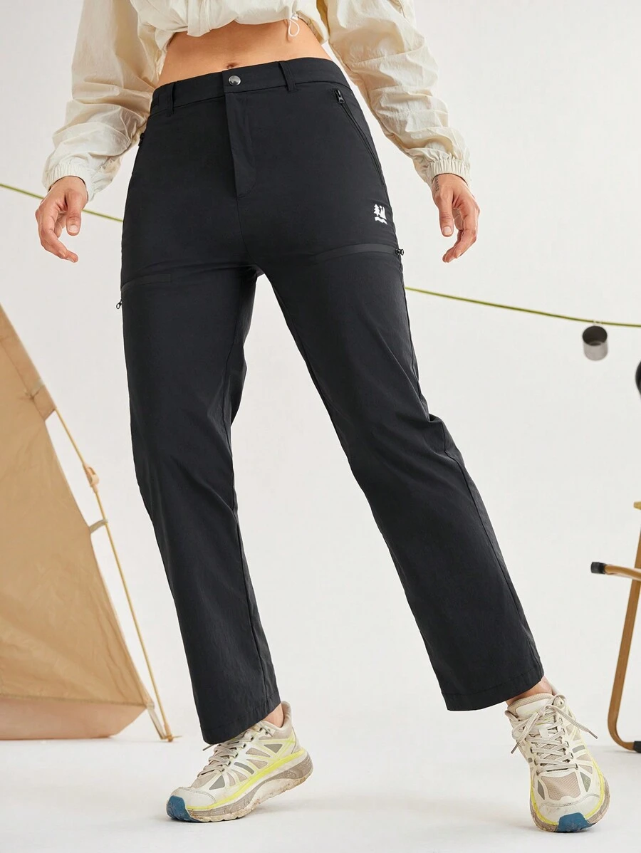 In My Nature Women's Outdoor Hiking, City Commuting & Casual Hiking Pants - Black - View 1