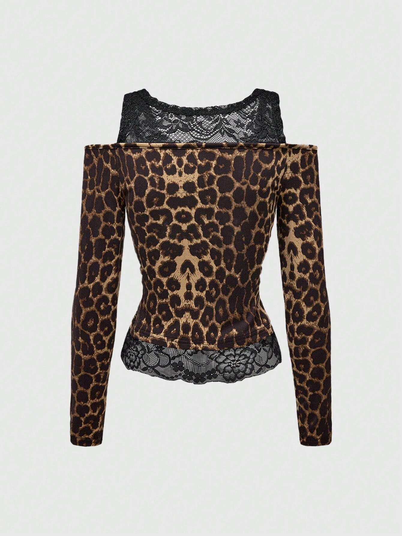 leopard second skin l/s y2k grunge 平成 leopard second skin l/s y2k grunge 平成 - メルカリ