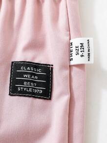 3 pièces Bas de sport casual pour garçons en couleurs assorties, automne et hiver - Multicolore - Voir 6