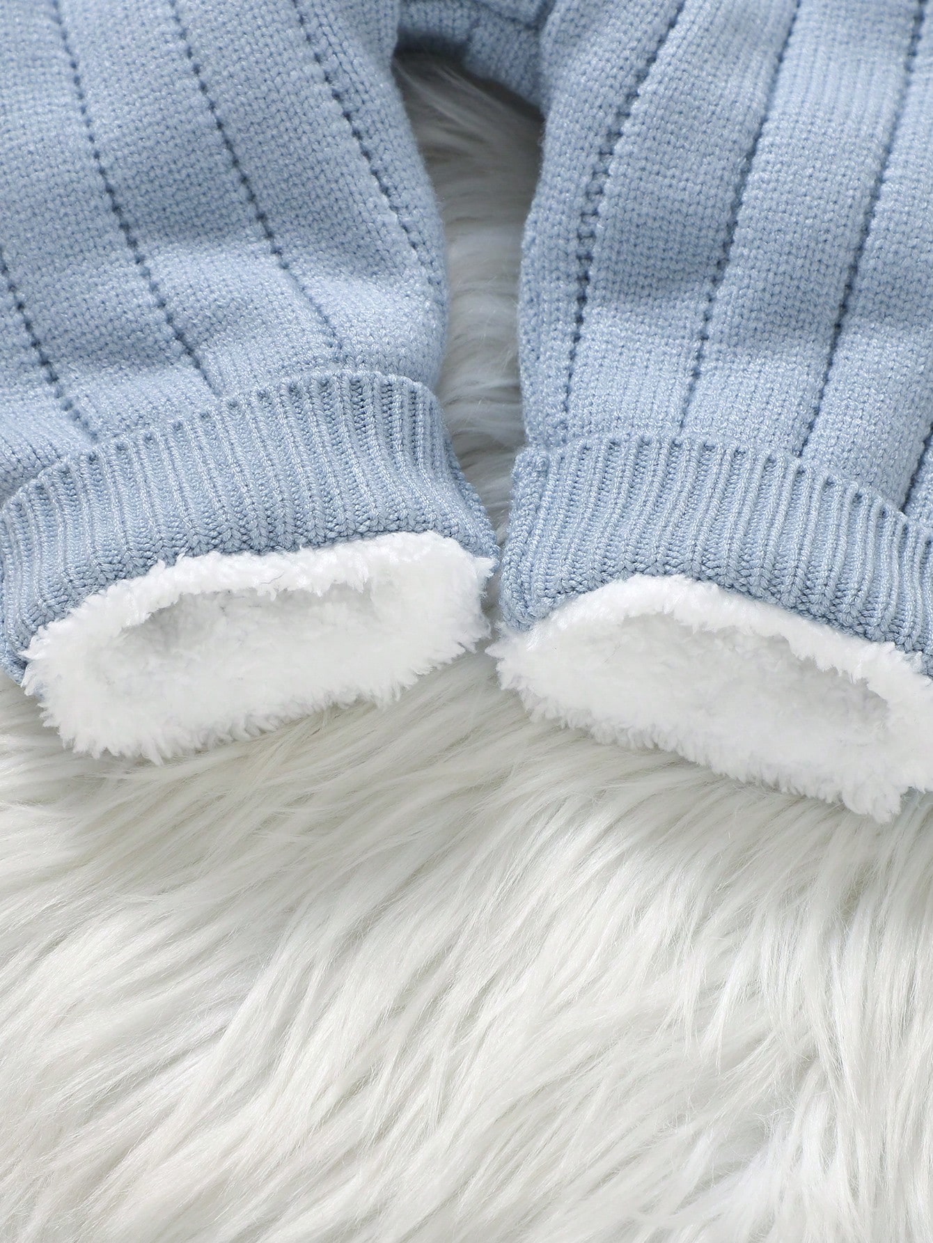 بدلة قطنية شتوية قطعة واحدة ببطانة حرارية وقبعة لل...