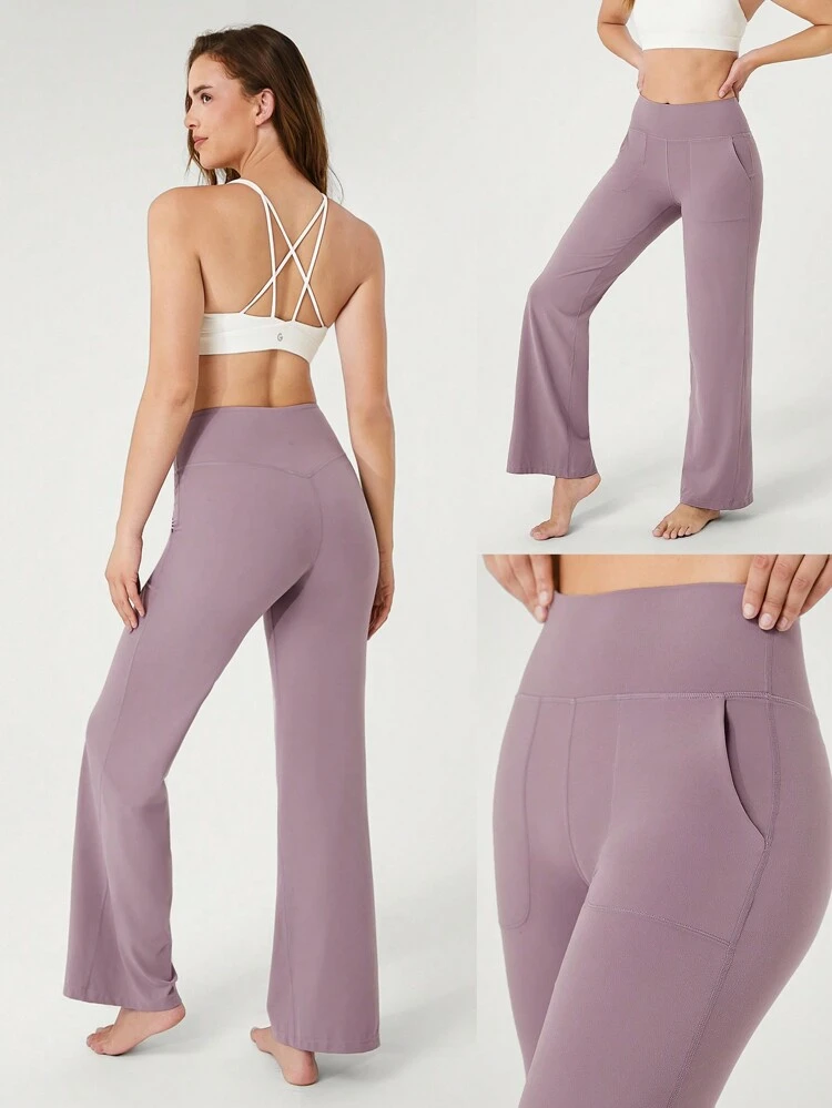 FeatherFit™ Ease Into It Leggings mit hohem Bund