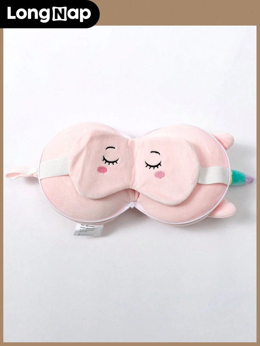 LongNap™ Einhornförmige einfache tägliche Augenmaske
