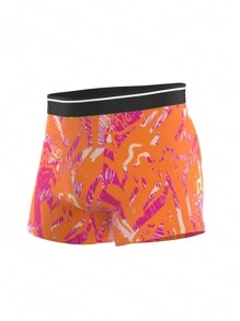 Wedaily Herren Boxershorts 4 Pack in Einfarbig mit Kontrastnaht, für die tägliche Lässig - Verschiedenfarbig - Übersicht 6