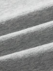 Cozy Pixies 4 件装女婴休闲波尔卡圆点印花纯色紧身裤套装 - 粉色 - 查看 3