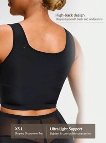 SHAPORA 2 Packs Shaping Shapewear Top Body Shaper Bust Lifter - Multicolor - View 2