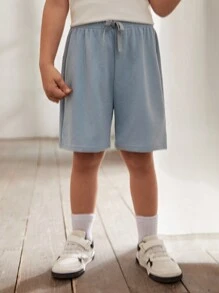 Cozy Pixies 2 chiếc Quần Short Hoạt Hình In Hình Động Vật Mềm Mại Thắt Lưng Cho Bé Trai - Nhiều màu - Xem 5