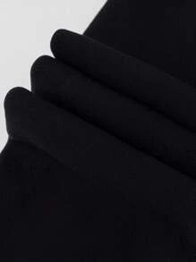 1 para damskich rajstop termicznych 100 g, długość do kostki – 5 kolorów (czarny/cielisty/bordowy/granatowy/zielony) – termiczne legginsy zimowe do noszenia na co dzień i na imprezę - Czarne - Zobacz 6