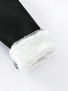 Áo nỉ có mũ trùm đầu có lót của Tween Girls - màu đen - Xem 5