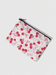 ROMWE Kawaii Cherry Blossom Bow Design Clutch Bag For Women - Multicolor - View 4