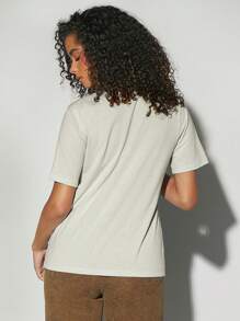 Hauture Car California Graphic Tee - Apricot - View 3