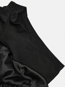 Hauture Bubble Hem Mini Skirt