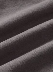 Cozy Pixies Baby Girl 3pcs Solid Elastic Waist Pants - Grey - View 12