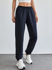 EURMUSE WOMEN BOTTOM WHITE AND BLACK SWEATPANT MULTIPACK 500 - Black and White - View 4