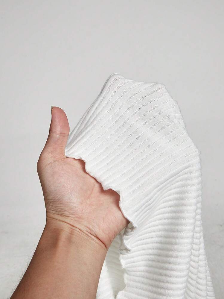 SHEIN MOD Women's White Square Collar Bell Sleeve T-Shirt,Fall Clothing,Halloween,White Bell Sleeves T-Shirt,Comfortable Long Sleeves,Going Out Tops,Fitted T Shirt,Tops With Sleeves,Christmas