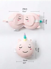 LongNap™ Einhornförmige einfache tägliche Augenmaske