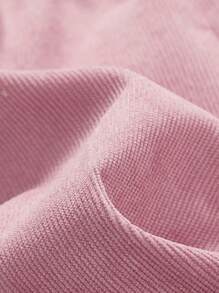 Cozy Pixies Baby Girl 2pcs Solid Button Front Pants - Pink - View 8