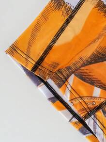 Men Boxing Digital Printing Comfortable Breathable Boxer Briefs - Multicolor - View 7