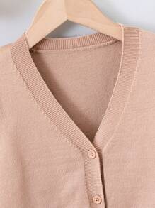 Boys' Fashionable And Simple Knitted Sweater