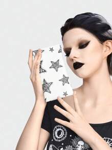 ROMWE Goth 时尚百搭星形图案防震便捷简约眼镜盒 - 彩色 - 查看 2