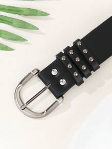 ROMWE Grunge Punk 1pc Women Punk Studded Decor Belt