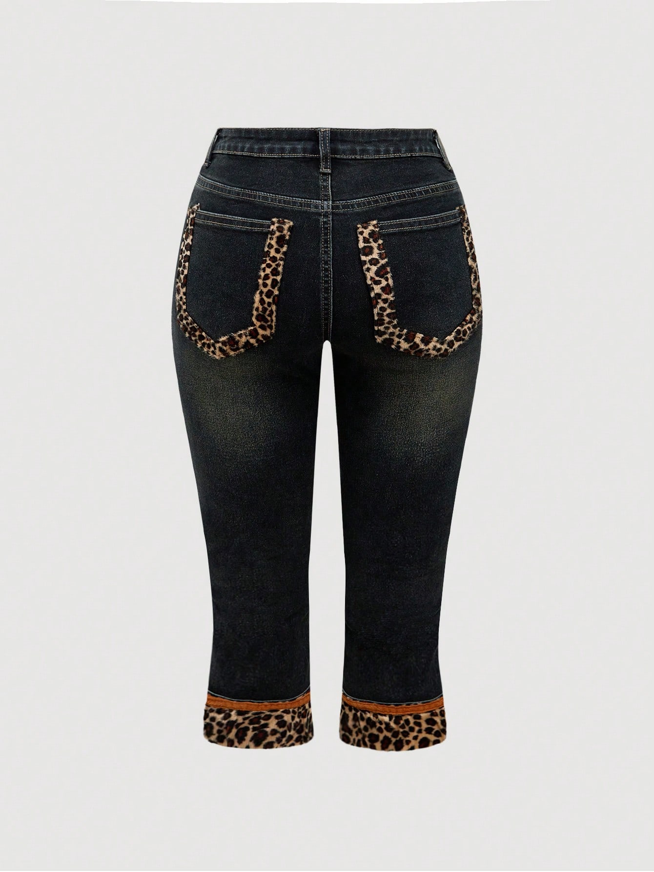 めめ！ Y2K Patch Print Wide Denim 23
