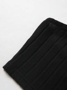 Flirla Conjunto informal de 2 piezas de top de tirantes con textura de unicolor y falda para el verano