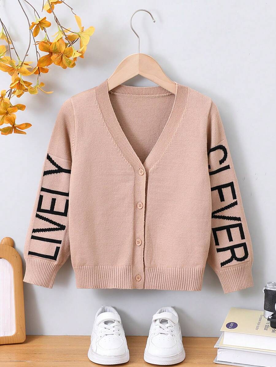 Boys' Fashionable And Simple Knitted Sweater