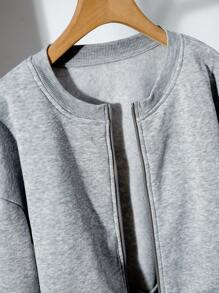 Chiquease Retro Casual Chic Thermal Lined Jacket