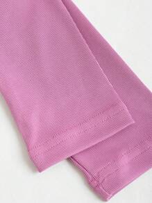 Sweetra Crop Top mit Spitzenkante, Lässig für Frühling und Sommer